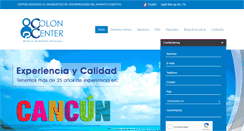 Desktop Screenshot of coloncentercancun.com